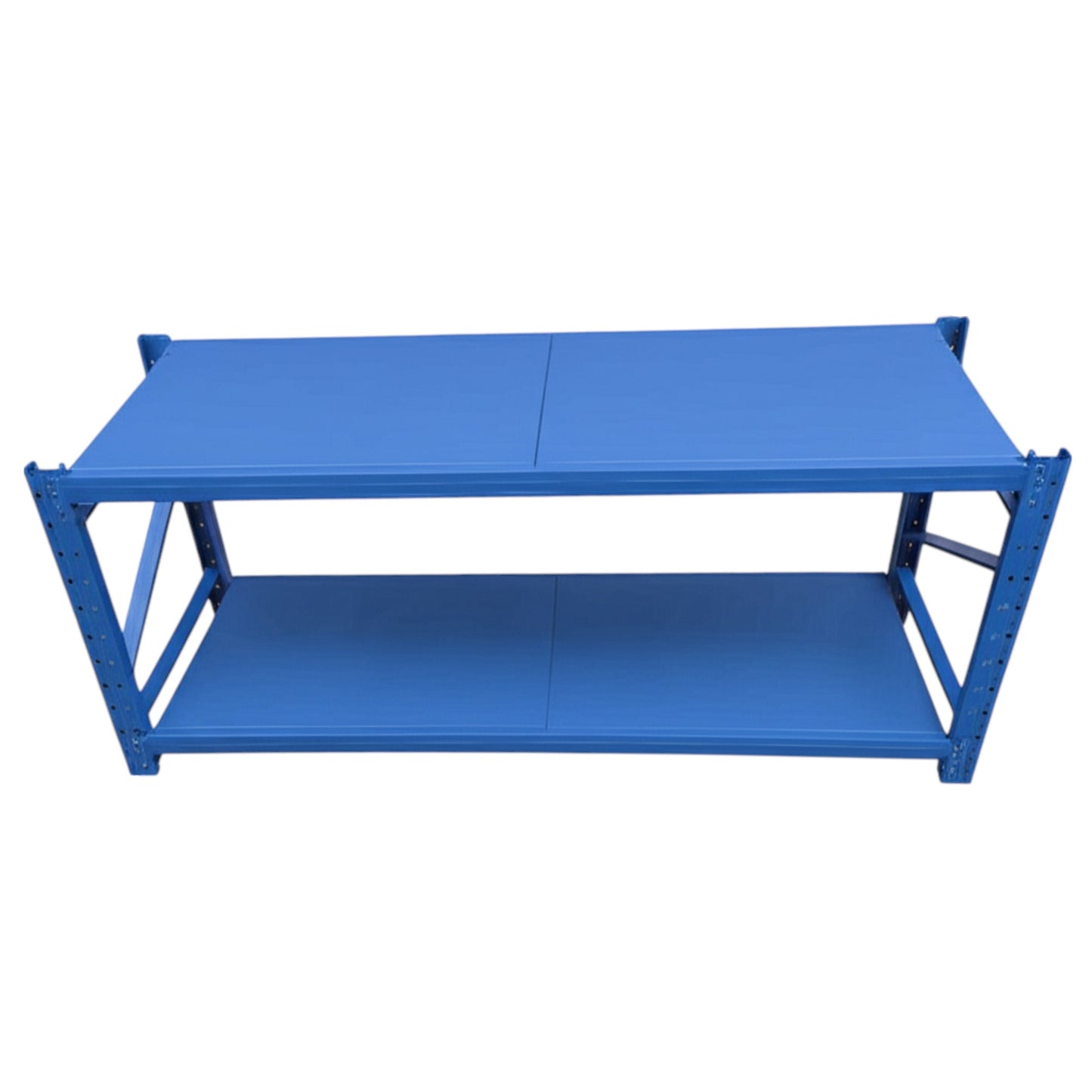 2m L X 0.9 H X 0.6 D Metal Workbench Storage Tools Shelf – Blue