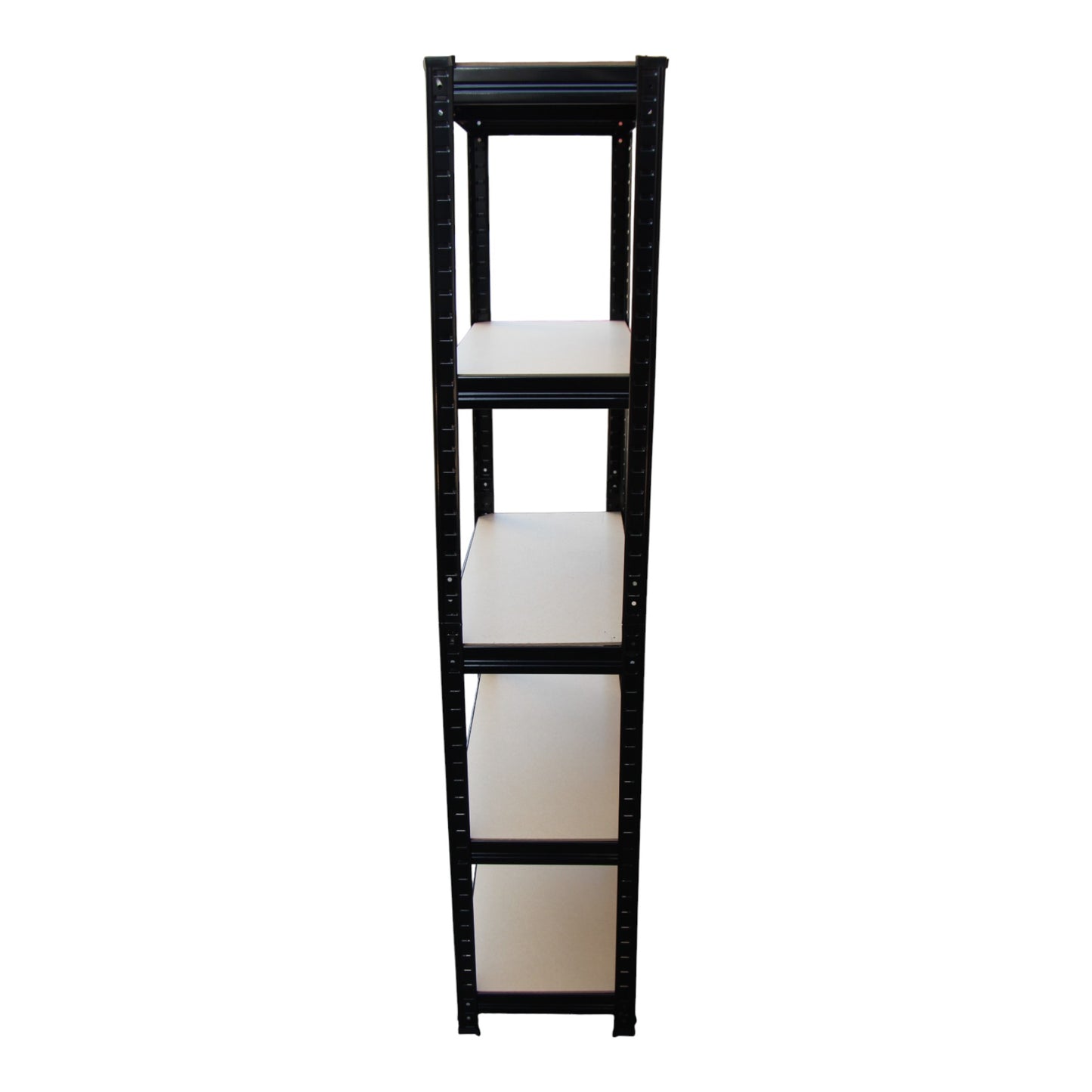 70 X 150 X 30cm Metal 5 Layer Warehouse Garage Shelf Shelving (875Kg Capacity) – Black