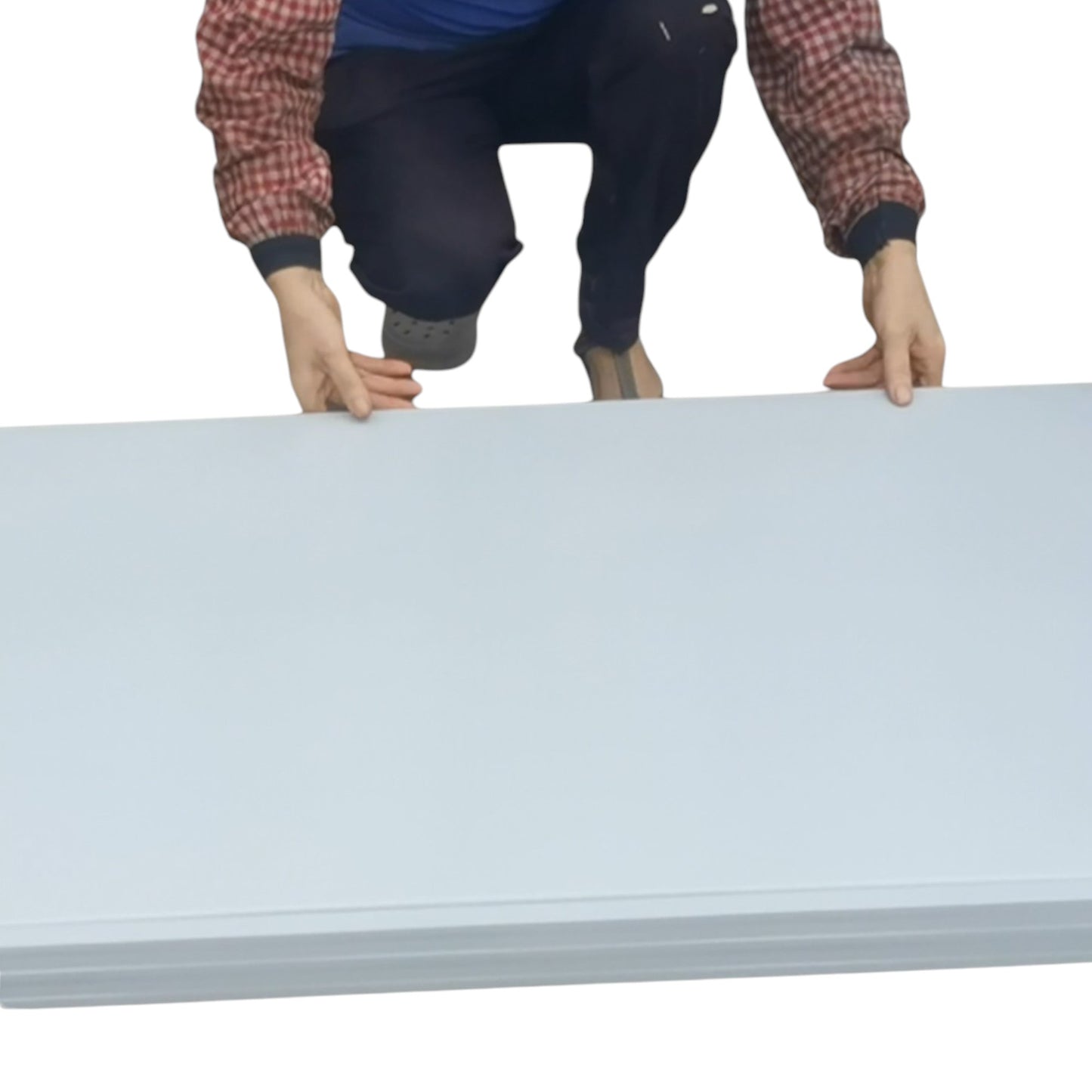 2m L X 0.9 H X 0.6 D Metal Workbench Storage Tools Shelf – Blue/Light Grey