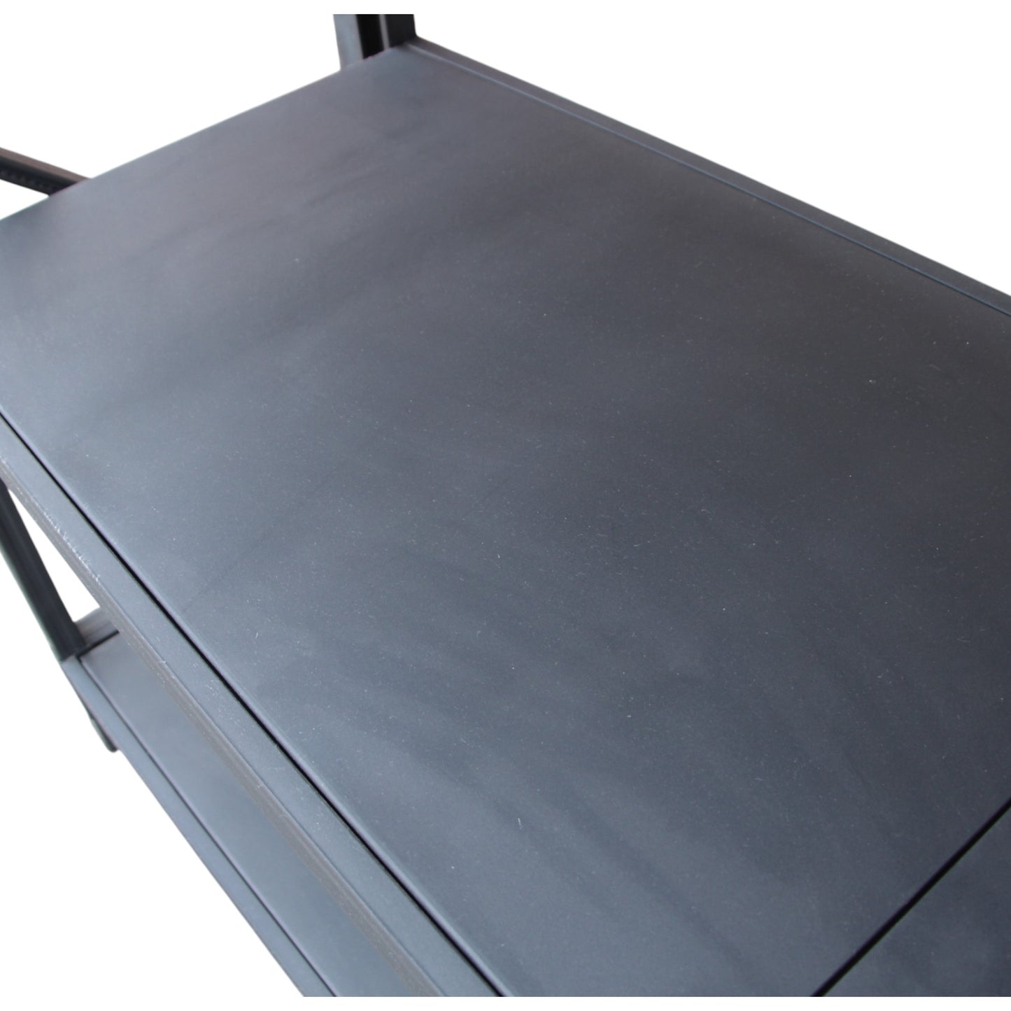 2m X 2m X 60cm Bolted Metal Warehouse Garage Shelf Storage Shelving - Matte Black