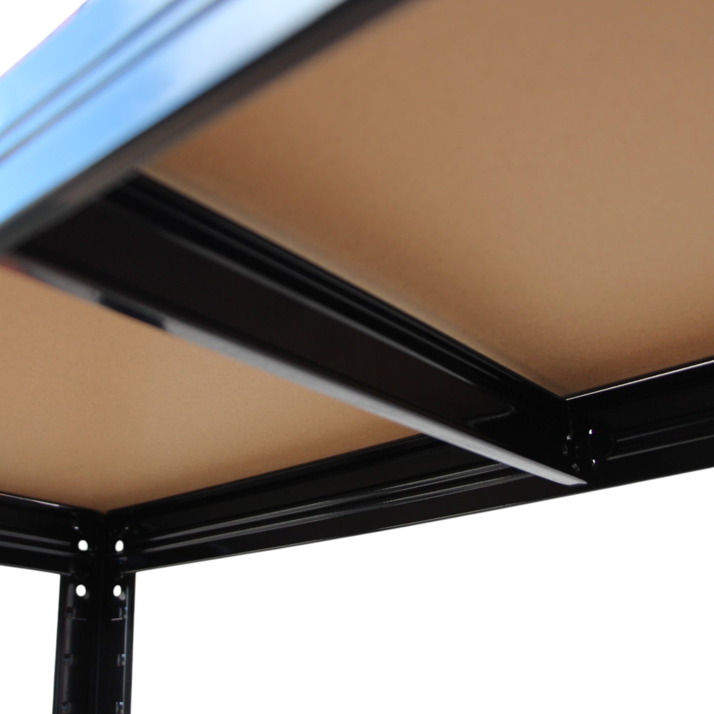 90 X 180 X 40cm Metal 5 Layer Warehouse Garage Shelf Mdf Shelving (875Kg Capacity) – Black