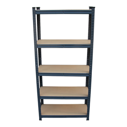 70 X 150 X 30cm Metal 5 Layer Warehouse Garage Shelf Shelving (875Kg Capacity) – Charcoal