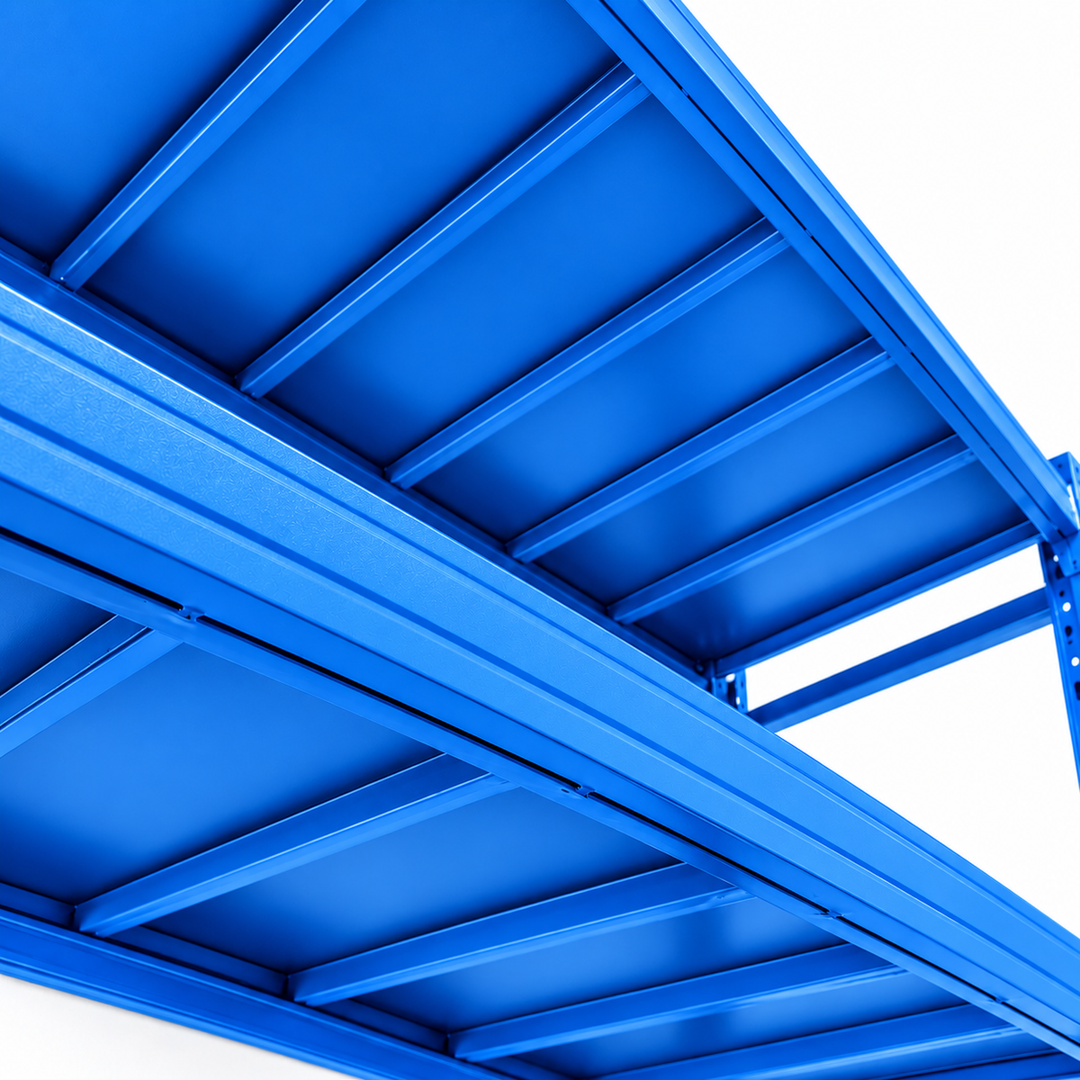 2m X 2m X 60cm Metal Warehouse Garage Shelf Storage Shelving - Blue
